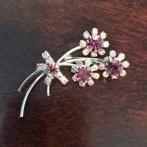 Vintage Flower Brooch